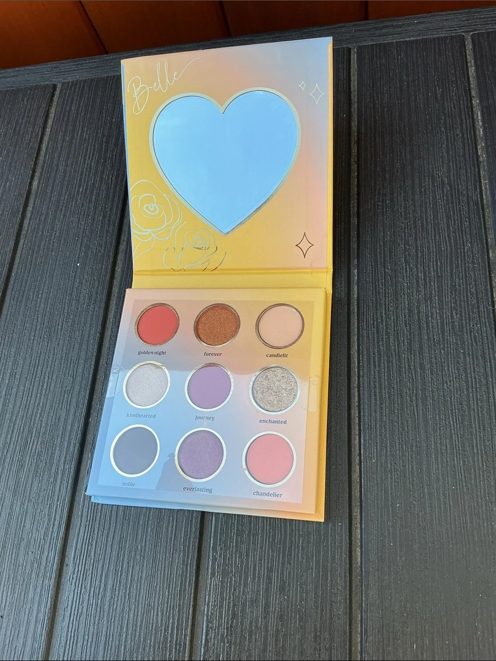 Disney Princess Belle Enchanted Rose Palette - Yellow